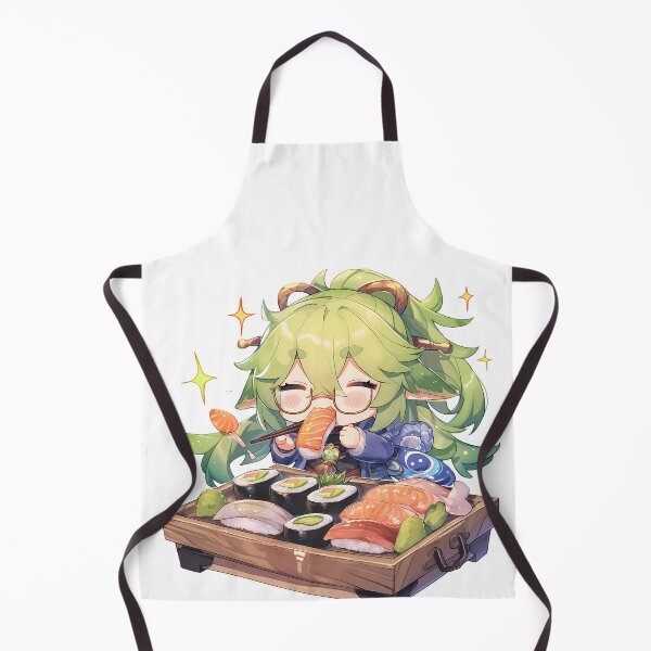 Item preview, Baizhu Genshin Impact Chibi Sushi Feast designed and sold by Spraykart.