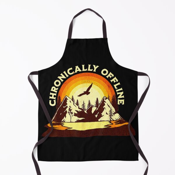Item preview, Chronically Offline Retro Sunset designed and sold by goombi-creative.