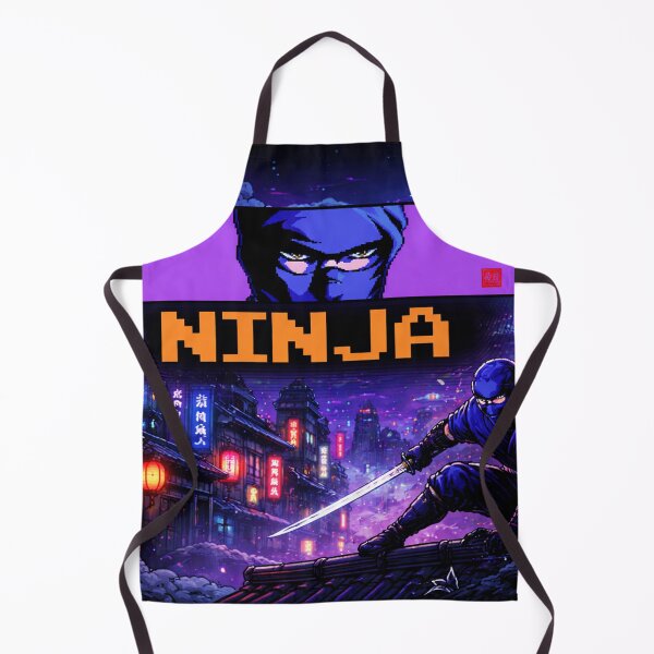 Item preview, 8 Bit Ninja Gaiden Classic Retro Action Tribute designed and sold by Fei Long Design Hub.