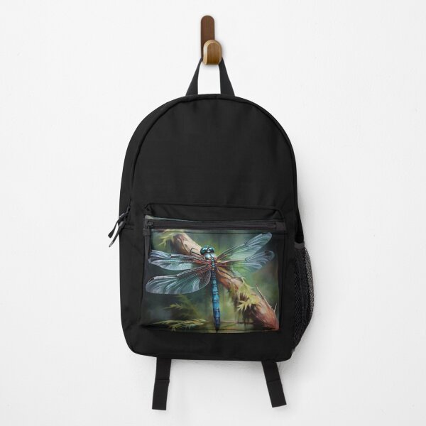 Item preview, dragonfly oil painting designed and sold by boldbrushstroke.