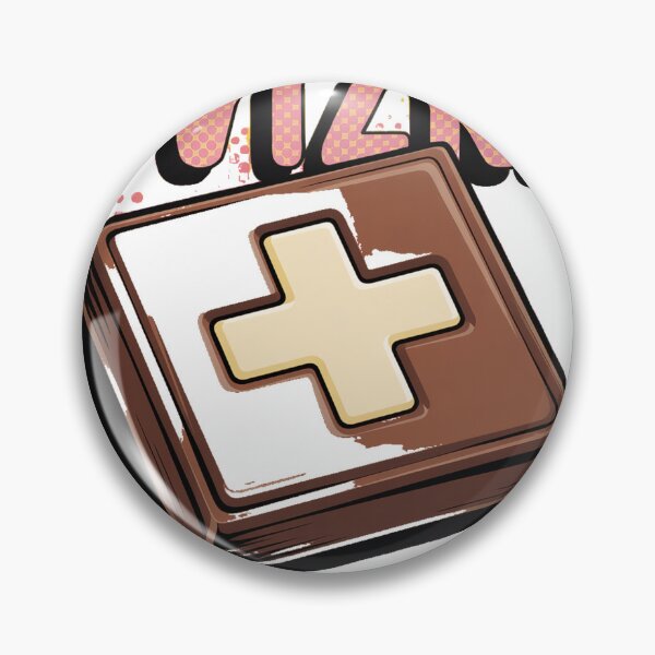 Item preview, Pop Art Swiss Chocolate with White Cross designed and sold by Bloomkept.