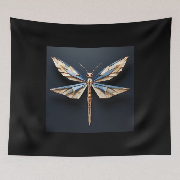 Item preview, origami dragonfly  designed and sold by boldbrushstroke.