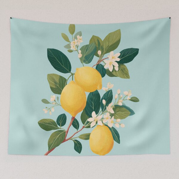 Item preview, Lemon Illustration – Fresh Citrus Fruit Design designed and sold by BobaBunny76.