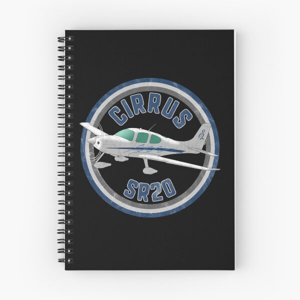 Item preview, Cirrus SR20 Aircraft Vintage Pilot Tee designed and sold by Emberglowo.