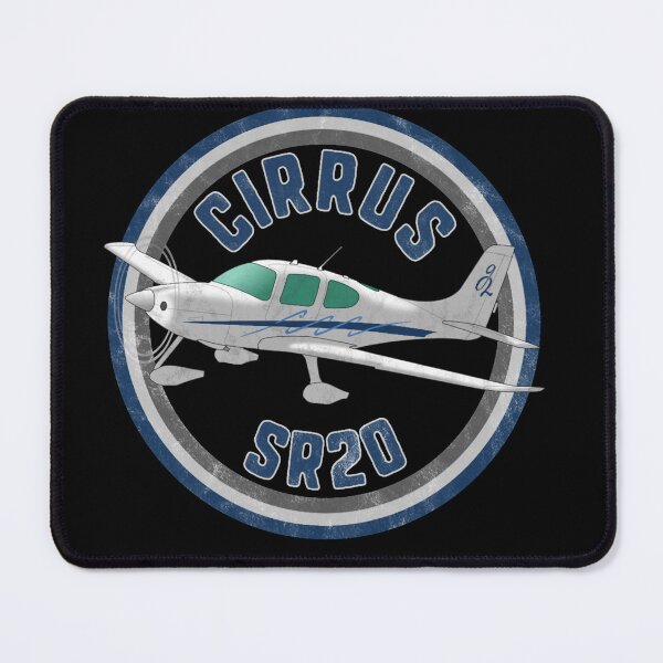 Item preview, Cirrus SR20 Aircraft Vintage Pilot Tee designed and sold by Emberglowo.
