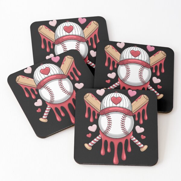 Item preview, Baseball Heart Valentines Day Baseball Ice Cream Drip Boys designed and sold by TyraYoung.