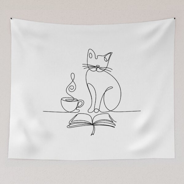 Item preview, Coffee Cats And Books Lover designed and sold by TyraYoung.