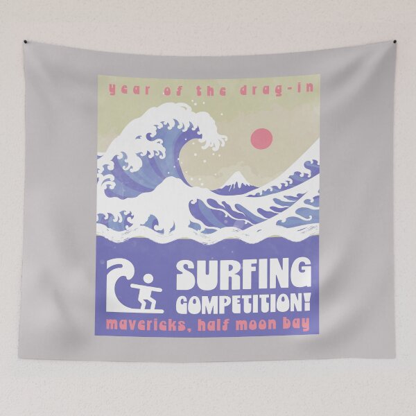 Item preview, Mavericks Big Wave Surfing Competition Design designed and sold by thelivingrp.