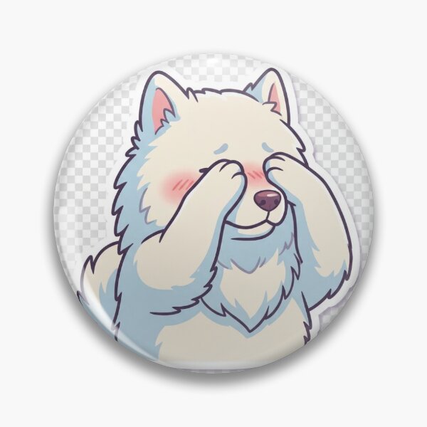 Item preview, Dizzy Samoyed designed and sold by EternalWz.