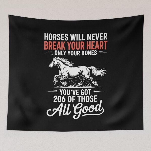 Item preview, Horses Lovers Funny Sayings Heart designed and sold by creatinkhavnica.
