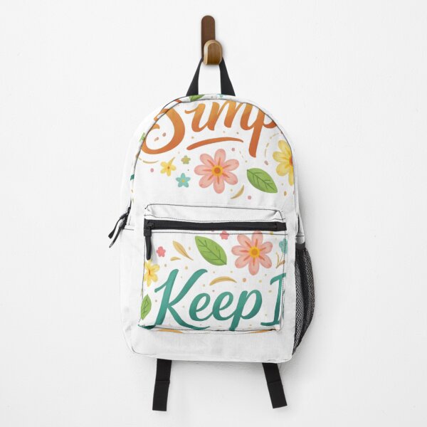 Item preview, Keep It Simple Minimalist Typography Floral Design designed and sold by Sanika arts .