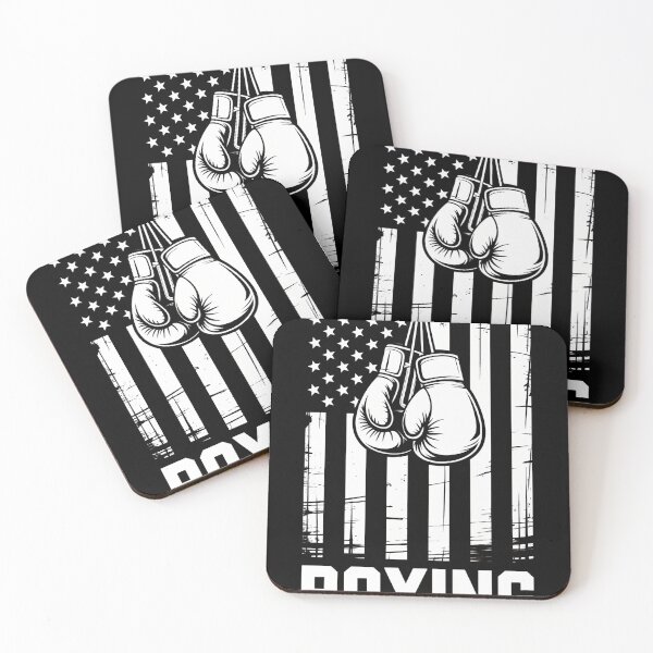 Item preview, American Flag Boxing Boxer designed and sold by creatinkhavnica.