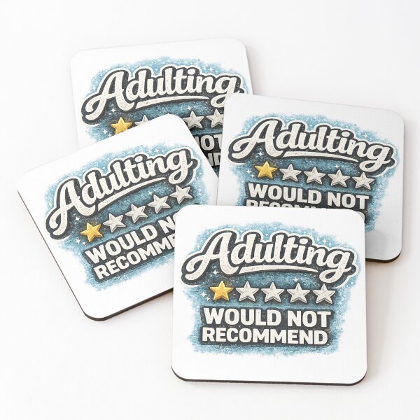 Item preview, Adulting, Would not recommend designed and sold by 2 Left Hands.