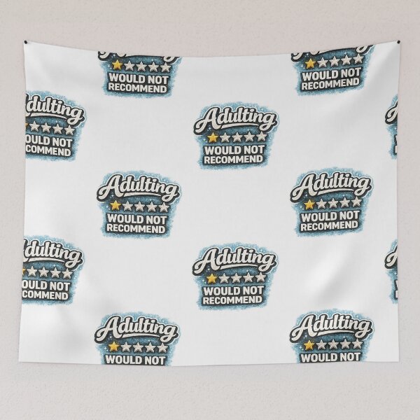 Item preview, Adulting, Would not recommend designed and sold by 2 Left Hands.