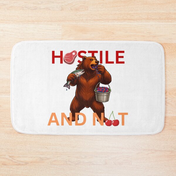 Item preview, Hostile and Not designed and sold by GrizzlyJohns.