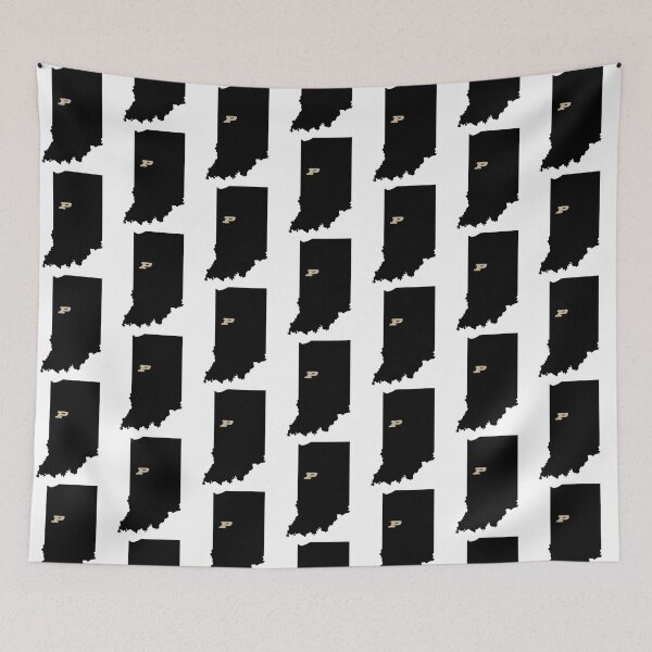 Item preview, Purdue Indiana Map designed and sold by boilerup23.
