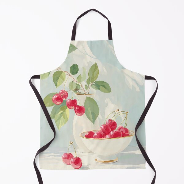Item preview, Cherry Illustration – Fresh Red Fruit Design designed and sold by BobaBunny76.