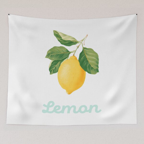 Item preview, Lemon – Fresh Lemon Illustration Citrus Fruit Design designed and sold by BobaBunny76.