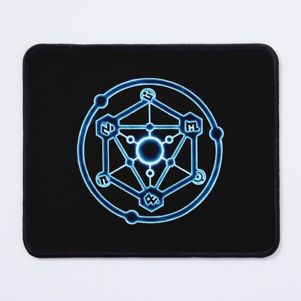 Item preview, Crop circle neon blue designed and sold by MessageToEarth.
