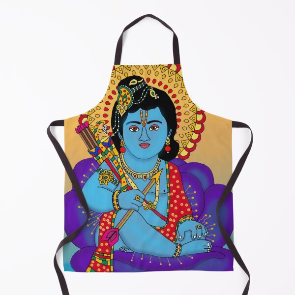 Item preview, Child Lord Rama Divine Design – Bala Rama Spiritual Art Illustration designed and sold by Harshit_Digital_Arts.