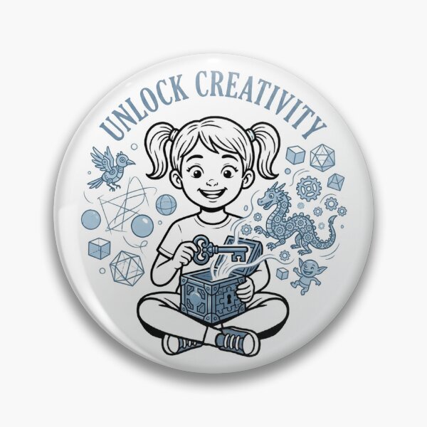 Item preview, Unlock Creativity Stickers and more designed and sold by Mandayartstudio.