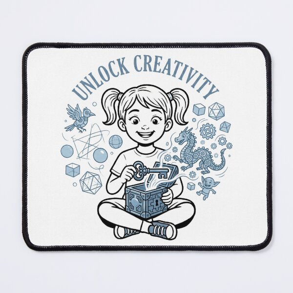Item preview, Unlock Creativity Stickers and more designed and sold by Mandayartstudio.