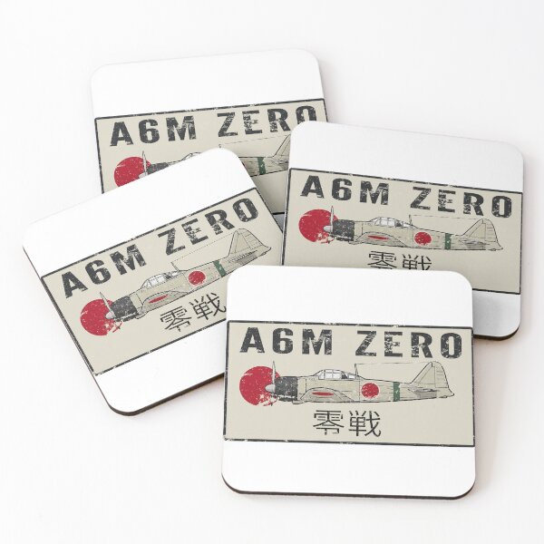 Item preview, A6M Zero "Reisen (零戦)" Vintage Profile designed and sold by RealPilotDesign.
