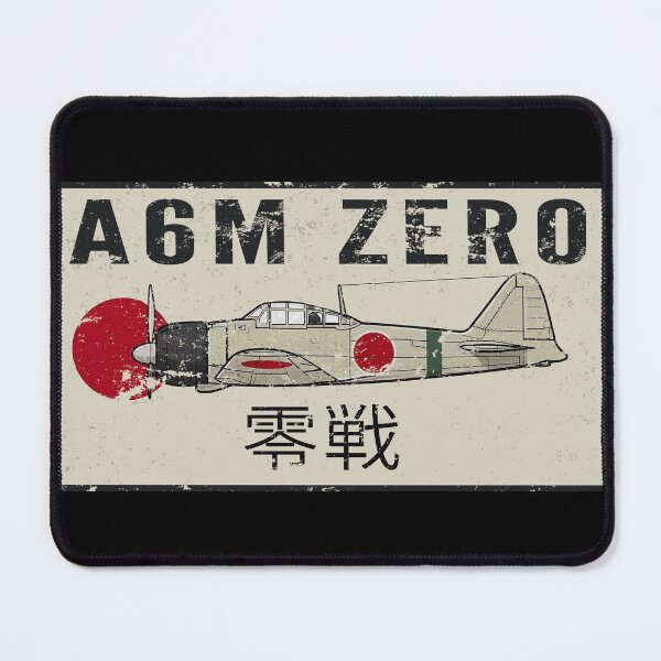 Item preview, A6M Zero "Reisen (零戦)" Vintage Profile designed and sold by RealPilotDesign.