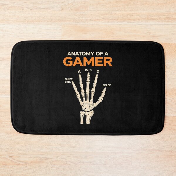 Item preview, Anatomy of A Gamer Skeleton Hand designed and sold by JODYSMORGAN.