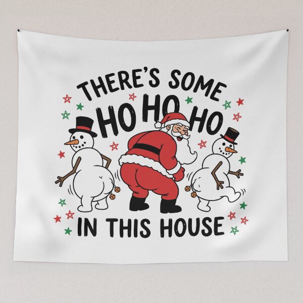 Item preview, A Humorous Twerking Santa Claus Illustration designed and sold by KrisGraphic45.