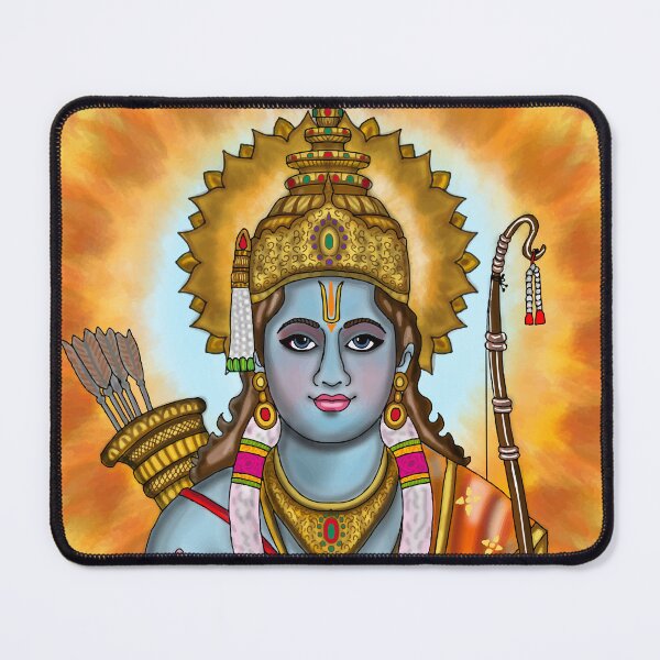 Item preview, Lord Rama Royal Artwork – Timeless Hindu Epic Inspired Design designed and sold by Harshit_Digital_Arts.