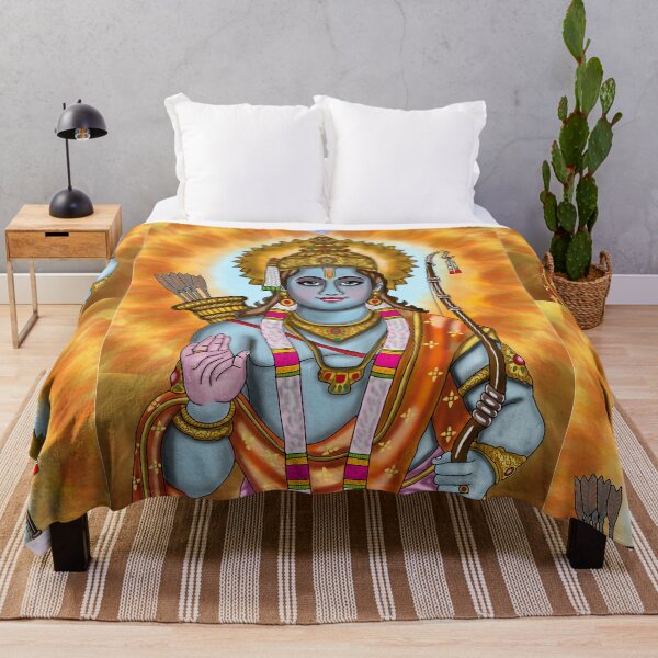 Item preview, Lord Rama Royal Artwork – Timeless Hindu Epic Inspired Design designed and sold by Harshit_Digital_Arts.