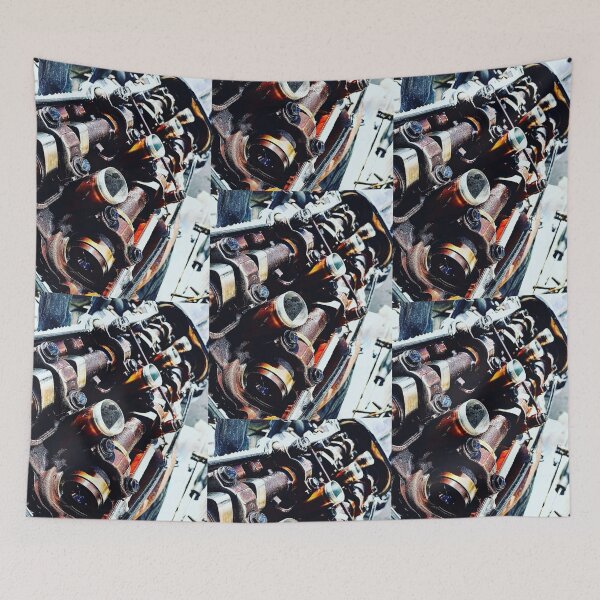 Item preview, Old motor head designed and sold by Courtney Croxall.