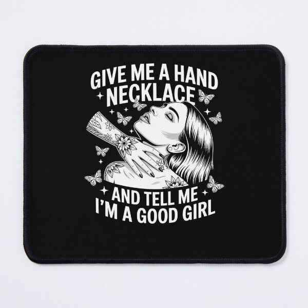 Item preview, Give Me A Hand Necklace And Tell Me I'm A Good Girl designed and sold by Dressed For  Duty.