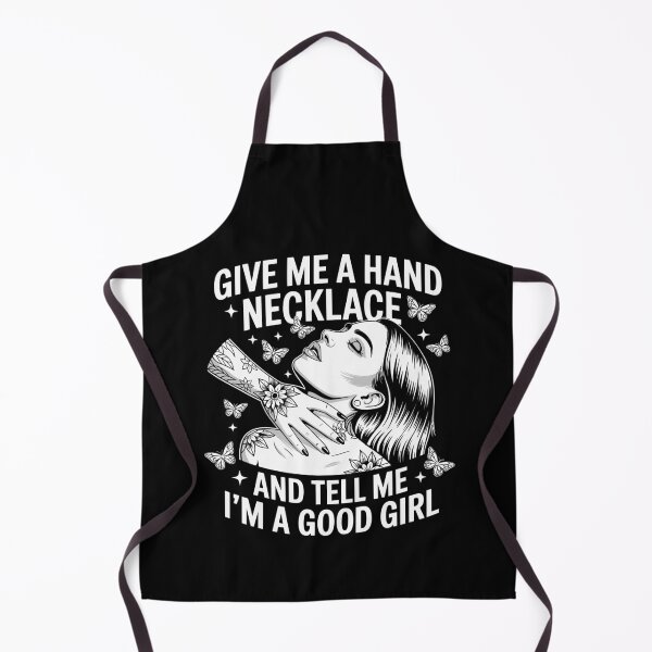 Item preview, Give Me A Hand Necklace And Tell Me I'm A Good Girl designed and sold by Dressed For Duty.