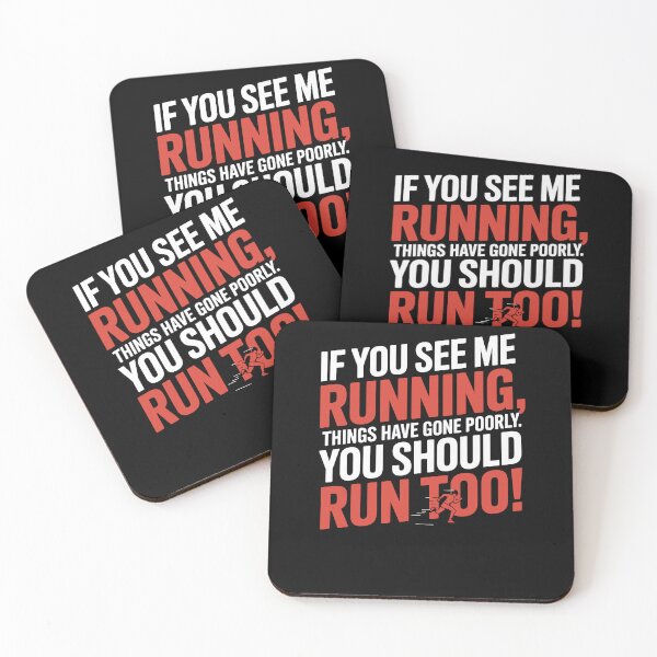 Item preview, If You See Me Running Things Have Gone Poorly designed and sold by Dressed For  Duty.