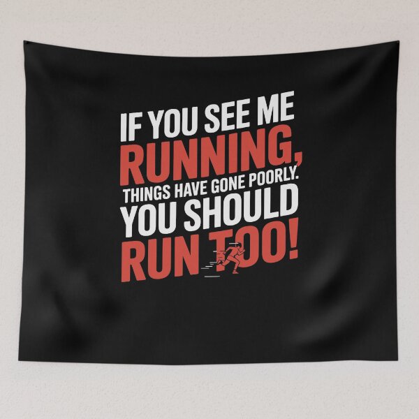 Item preview, If You See Me Running Things Have Gone Poorly designed and sold by Dressed For  Duty.