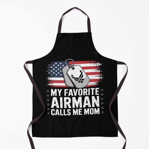 Item preview, My Favorite Airman Calls Me Mom US Flag designed and sold by Dressed For Duty.