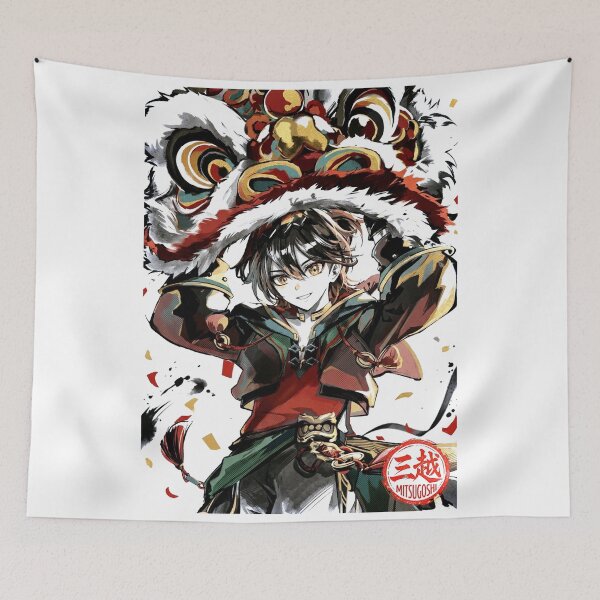 Item preview, Gaming Sumi-e designed and sold by Mitsugoshi.