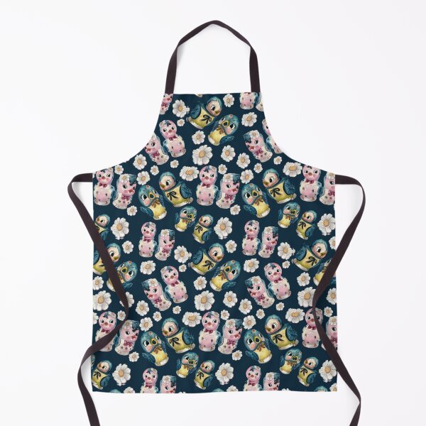 Item preview, Bluebirds of friendliness dark blue designed and sold by The kitschy Citrus.