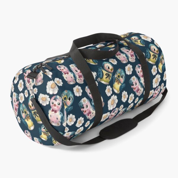 Item preview, Bluebirds of friendliness dark blue designed and sold by The kitschy Citrus.
