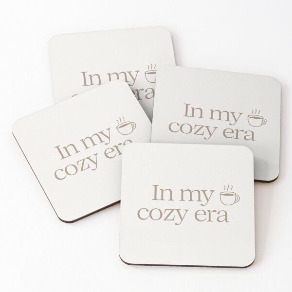 Item preview, In My Cozy Era Aesthetic Quote Minimalist Design designed and sold by Val0502.