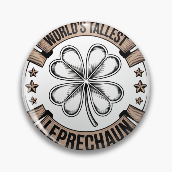 Item preview, Vintage Badge Four Leaf Clover Retro Emblem designed and sold by Bloomkept.