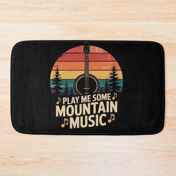 Item preview, Play Me Mountain Music Mandolin Vintage designed and sold by Dressed For  Duty.