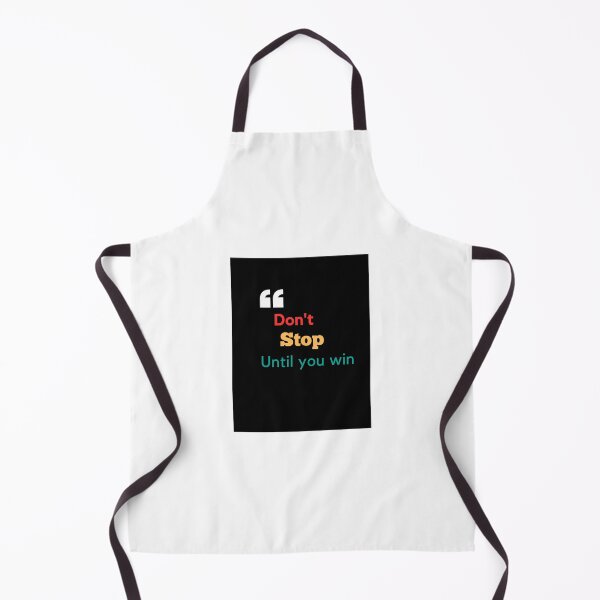 Item preview, Don't Stop Until You Win Motivational Quote Design designed and sold by Artbysarmina.