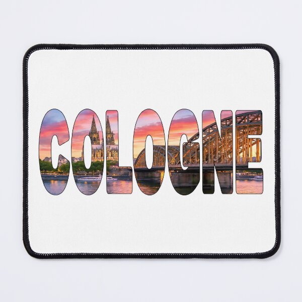 Item preview, COLOGNE - Cathedral with Hohenzollern Bridge Stunning Sunset Germany designed and sold by Adam Gormley.