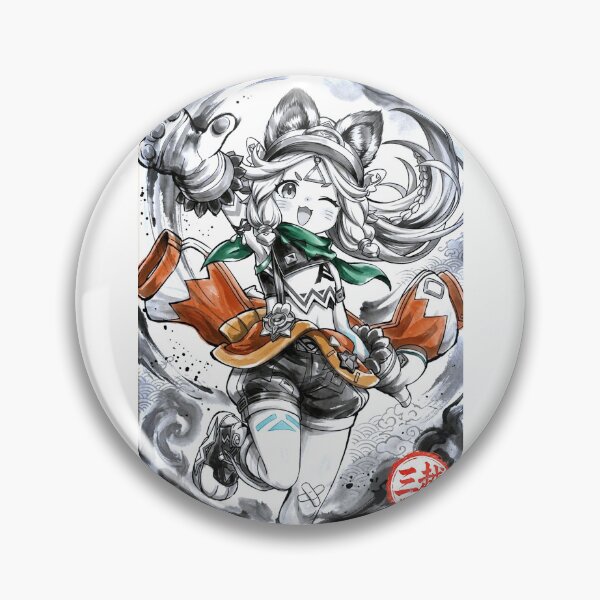 Item preview, Kachina Sumi-e designed and sold by Mitsugoshi.