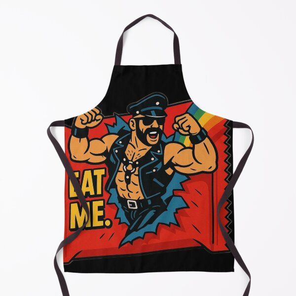 Item preview, Eat Me Leather Daddy Gay Pride Graphic Art Design designed and sold by ItsAKinkThing.