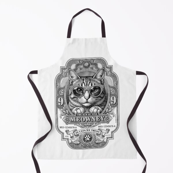 Item preview, Funny Cat Lover Feline Banknote Money Cats Meowney designed and sold by GrandeDuc.