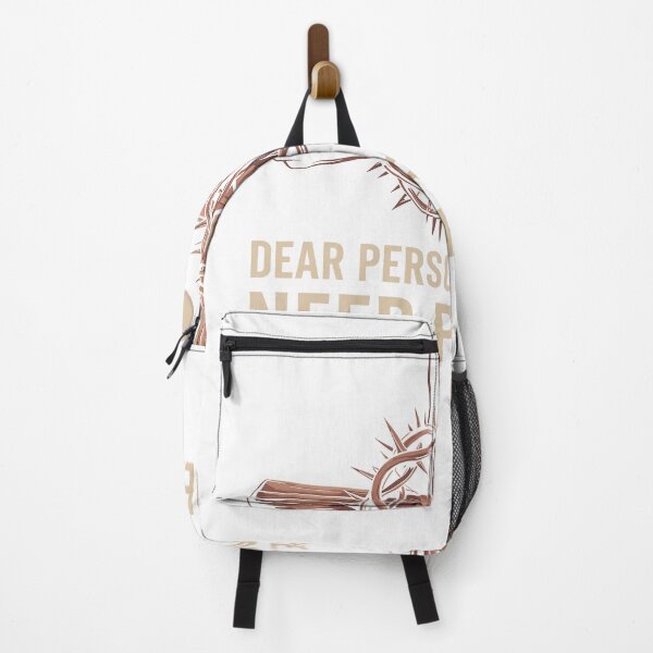 Item preview, Dear Person Behind Me Need Prayer Tap My Shoulder designed and sold by Dressed For Duty.